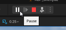 Pause and advance frame