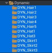 Available Dynamic Meshes